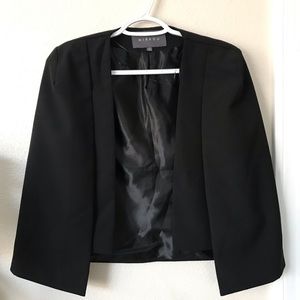 Open Front Cloak Sleeve Blazer